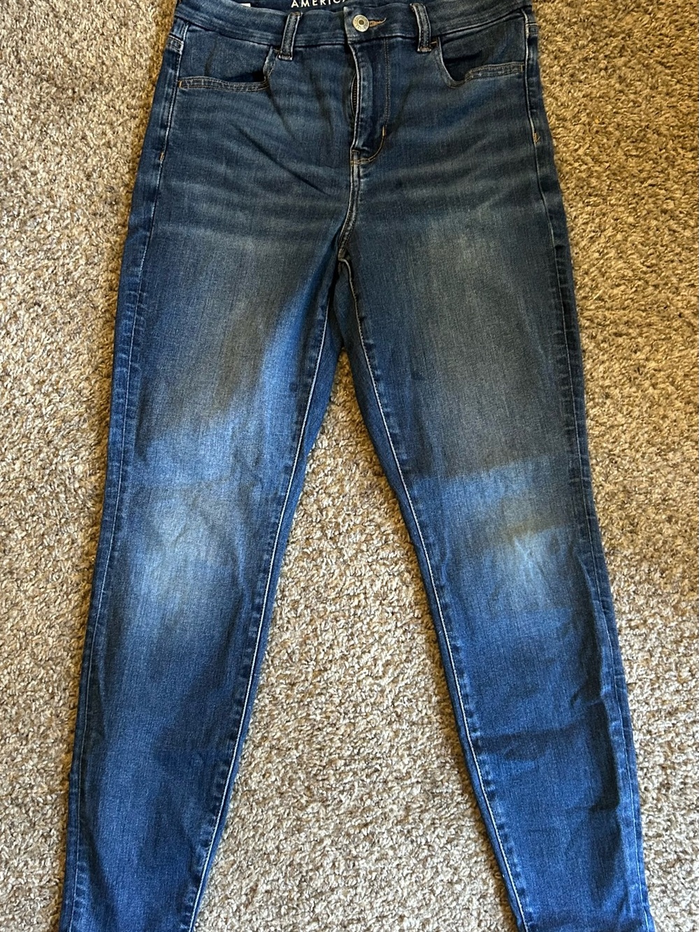 American Eagle Outfitters Women's Indigo Stretch Skinny Jeans